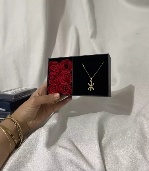Collier amazigh en acier inoxydable